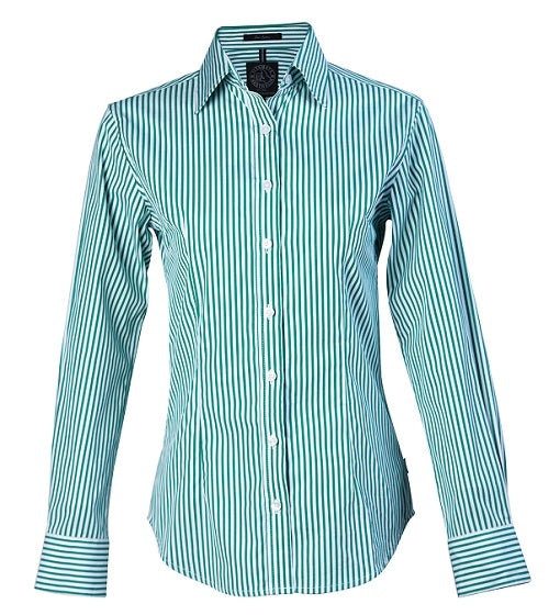 PILBARA WMNS CORPORATE STRIPE SHIRT