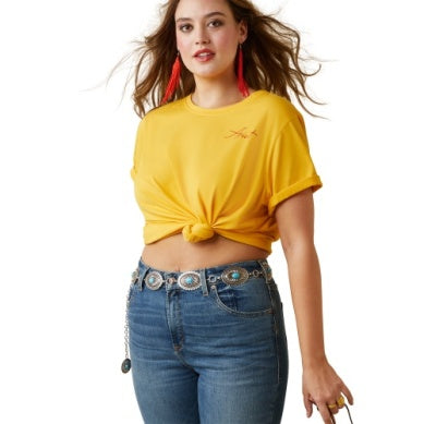 Ariat Wmns Real Cool Cow SS T-Shirt