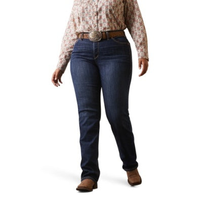 ARIAT WMNS REAL PERFECT RISE STRAIGHT LEG GRETA MIDNIGHT