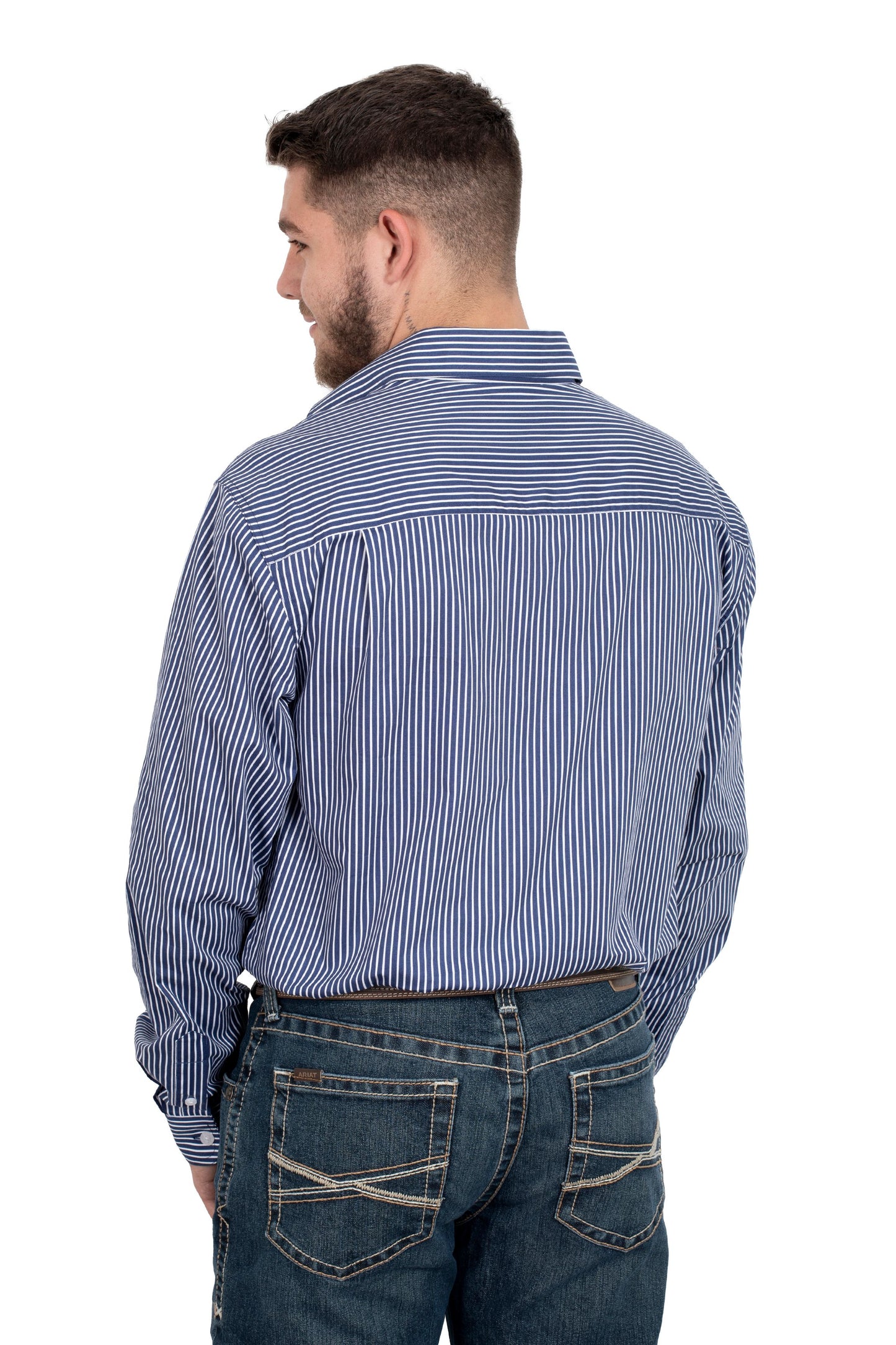 JUST COUNTRY MENS AUSTIN FULL BUTTON WORKSHIRT