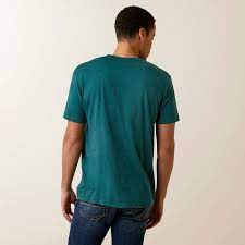 Ariat Mens Center Fire SS Tee