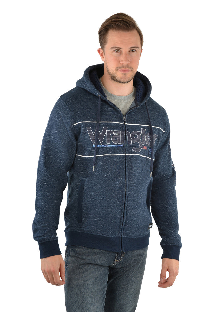 WRANGLER MENS GALLANT ZIP UP HOODIE