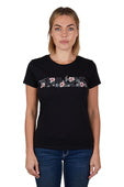 BULLZYE LADIES TROPICS SS TEE