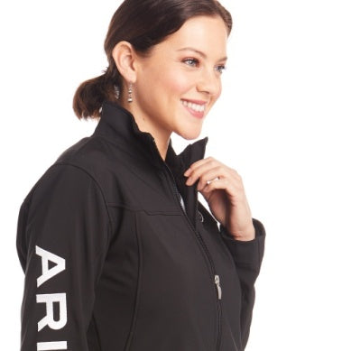 Ariat Womens New Team Softshell Jacket Black