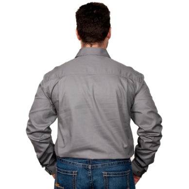 JUST COUNTRY WORK SHIRT CAMERON 1/2 BUTTON