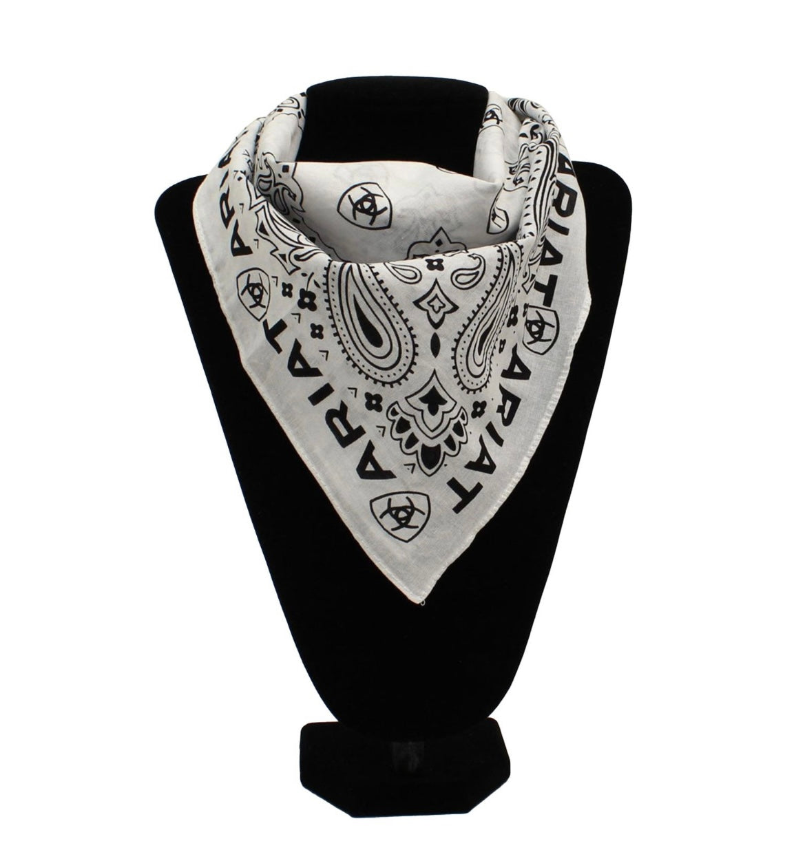 ARIAT BANDANA WHITE