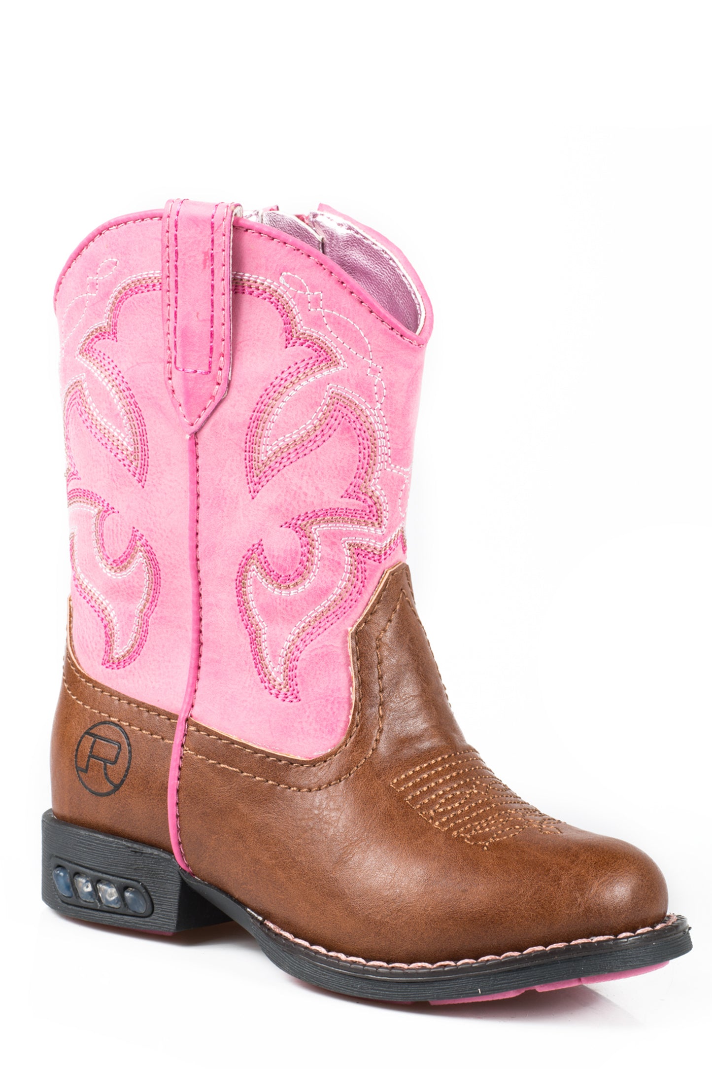 ROPER INF LIGHTNING TAN/PINK