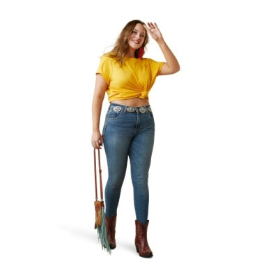 Ariat Wmns Real Cool Cow SS T-Shirt