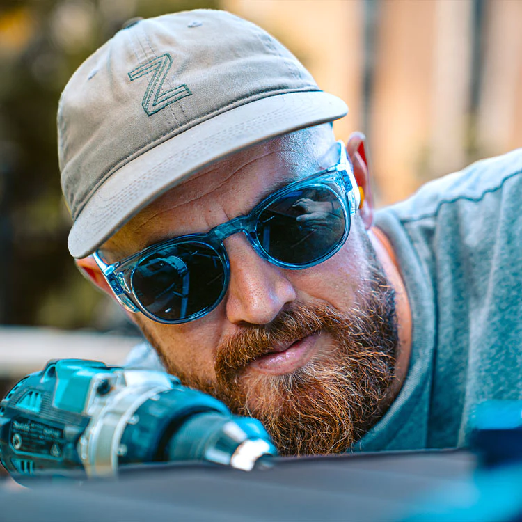 SafeStyle Cruisers Blue Frame Polarised Lens