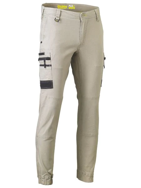 Bisley Flex & Move Stretch Zip Cargo jogger pant