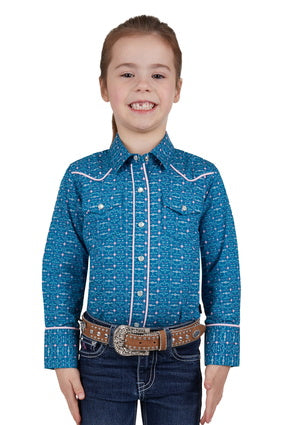 Pure Western Girls Tomeka Long Sleeve Shirt