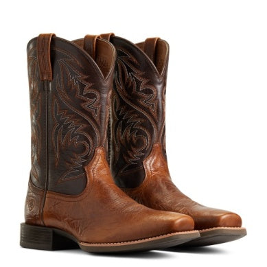ARIAT MENS SPORT HERDSMAN PEANUT BUTTER/CHAGA BROWN