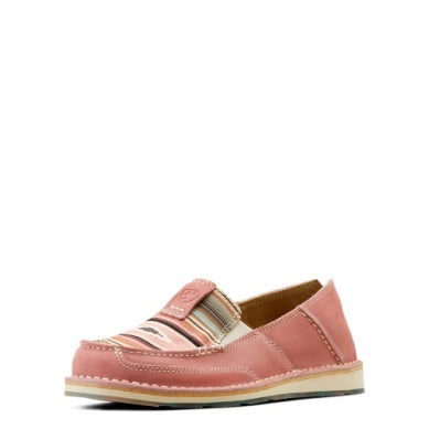 Ariat Womens Cruisers Azalea Suede / Baby Pink Serape