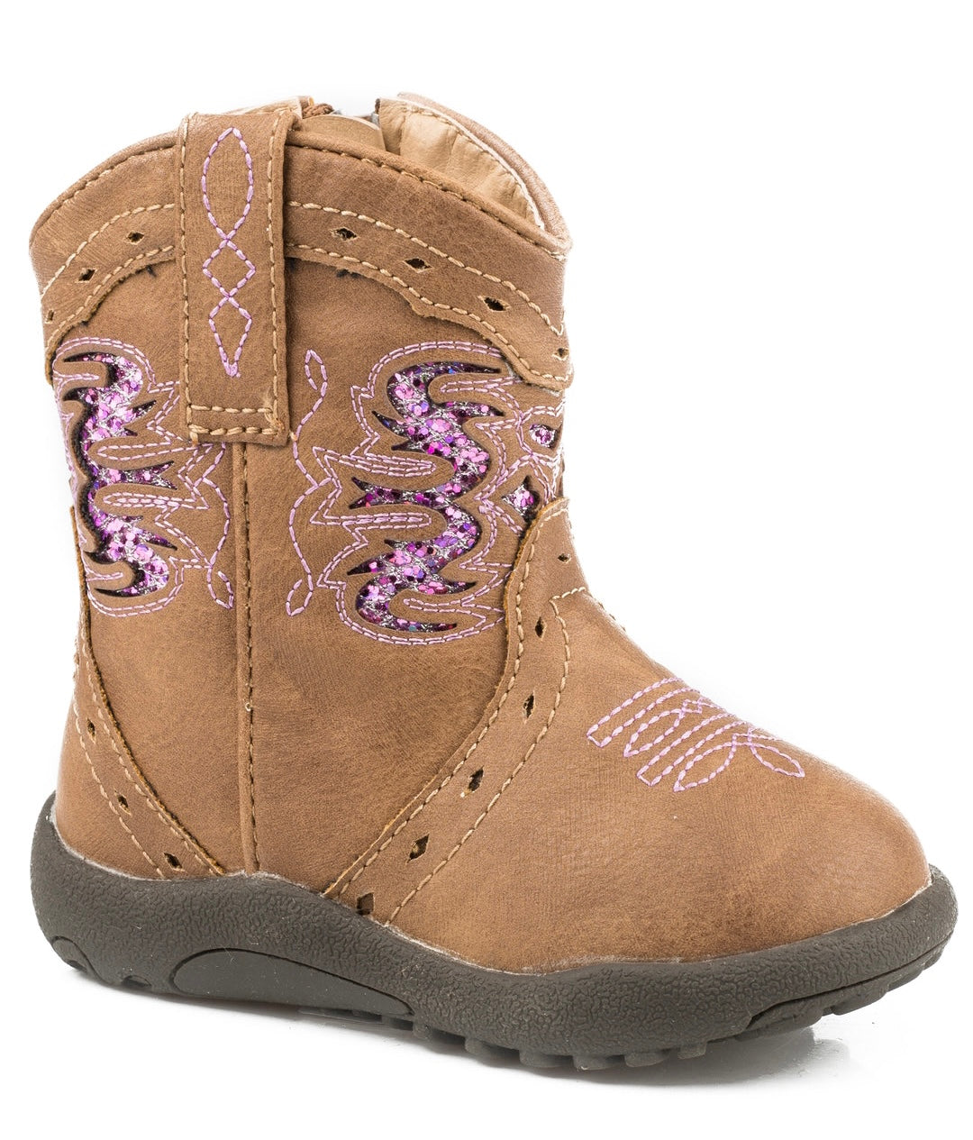 ROPER INF COWBABY LEXI TAN BOOT
