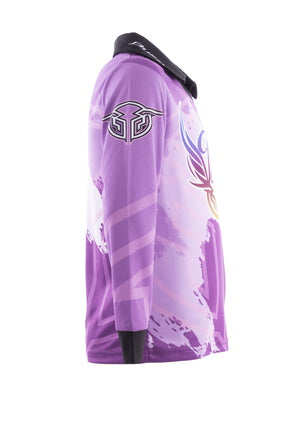 BULLZYE GIRLS PAINTED L/S TEE