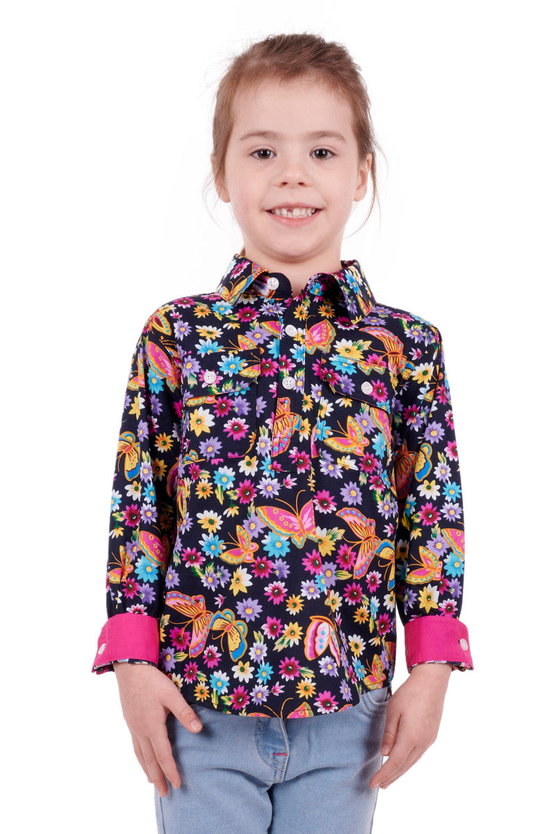 HARD SLOG KIDS JULIETA LS SHIRT