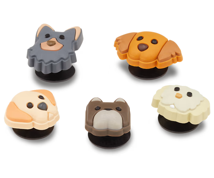 Croc Jibbitz - Tiny Puppy 5 Pack