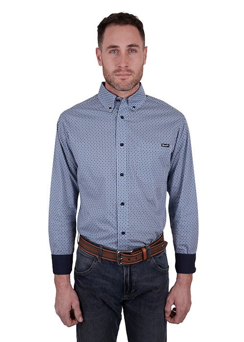 Wrangler Mens Bert Long Sleeve Shirt