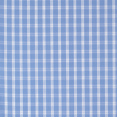 Just Country Mens Austin Full Button Print Workshirt Cornflower Check