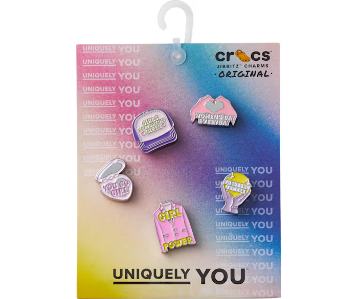 Croc Jibbitz - Womens Day 5 Pack