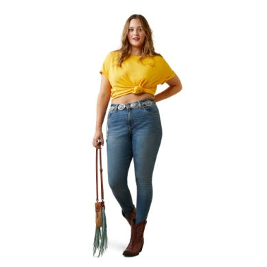 Ariat Wmns Real Cool Cow SS T-Shirt