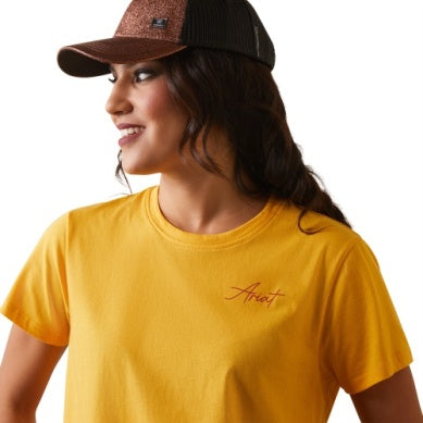 Ariat Wmns Real Cool Cow SS T-Shirt