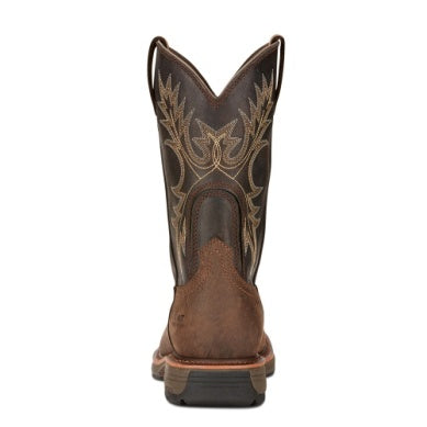 Ariat Mens Workhog Wide Square Toe Waterproof Soft Toe