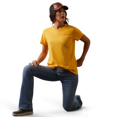 Ariat Wmns Real Cool Cow SS T-Shirt