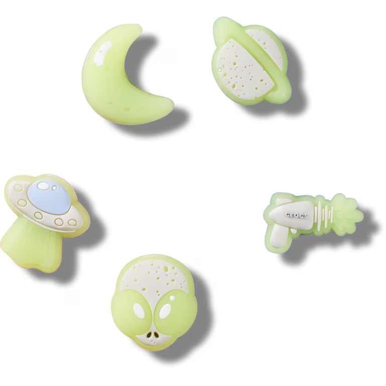 Croc Jibbitz - Glow in the Dark Space