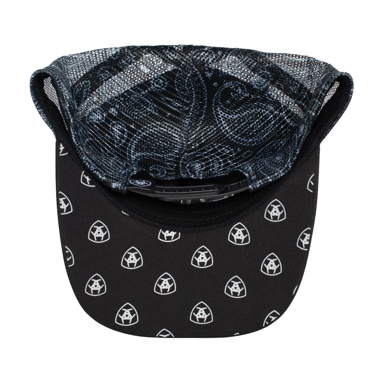 Ariat Paisley Trucker Cap - Black