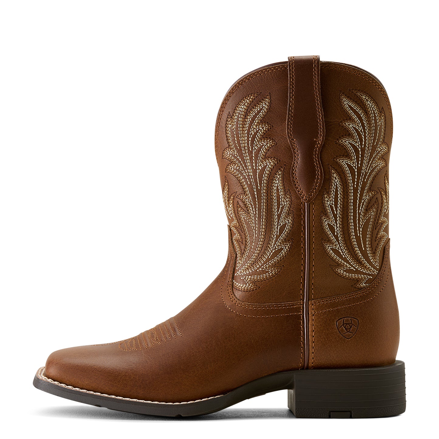 Ariat Ladies Round Up Filly Western Boot - Sorrel Crunch