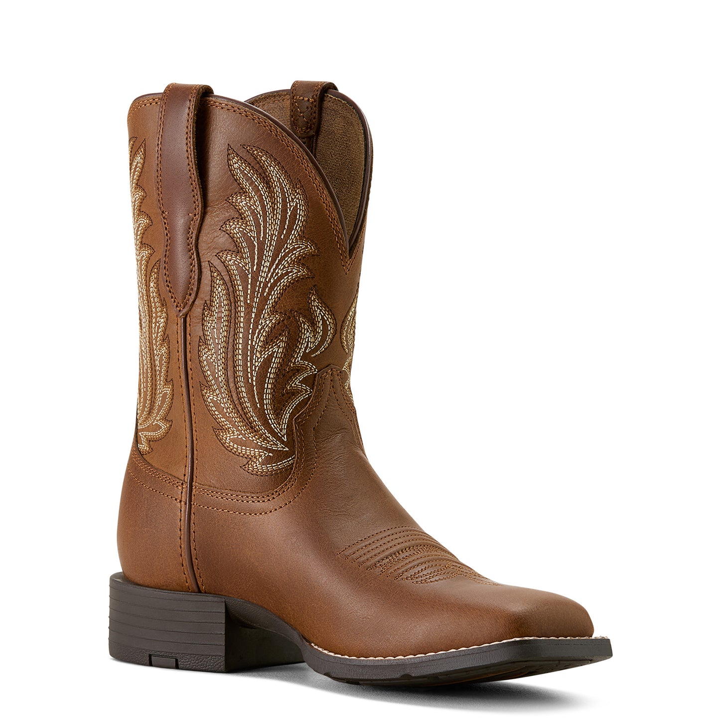 Ariat Ladies Round Up Filly Western Boot - Sorrel Crunch