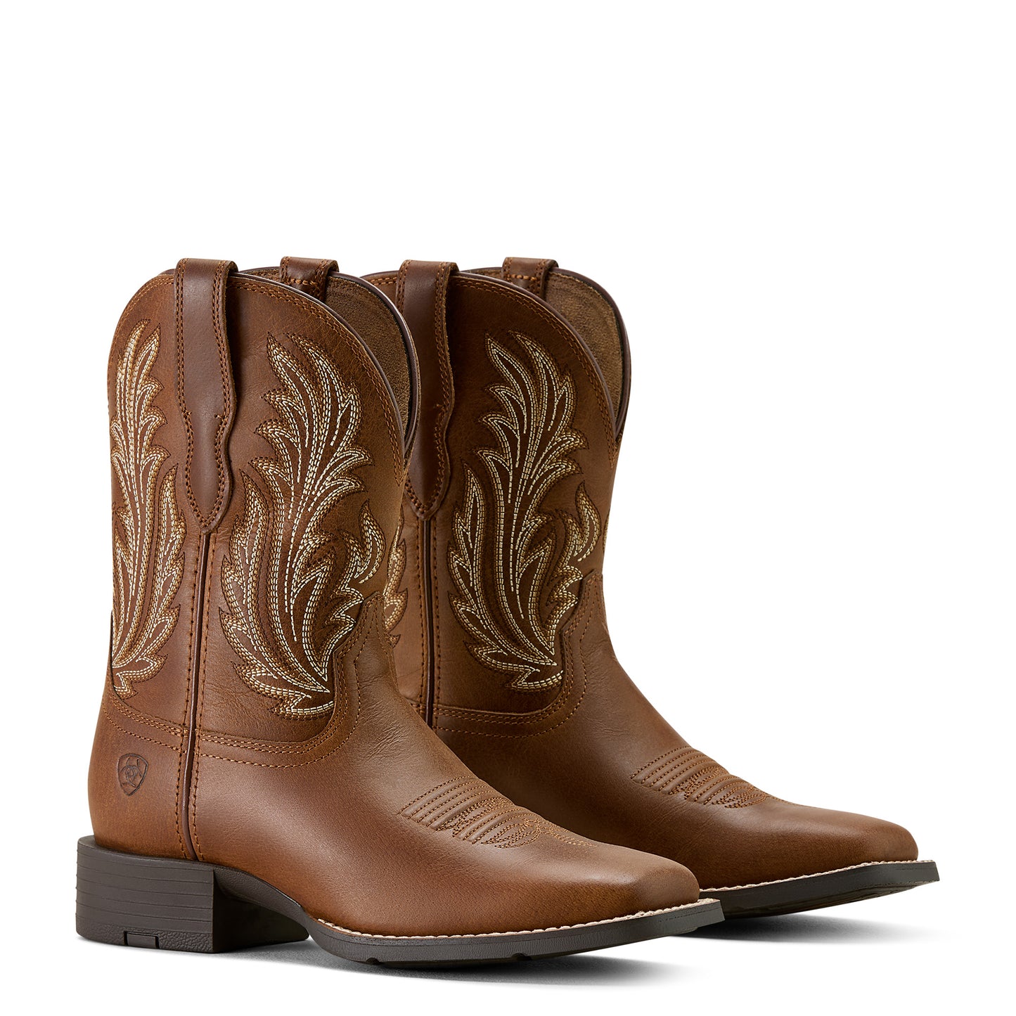 Ariat Ladies Round Up Filly Western Boot - Sorrel Crunch