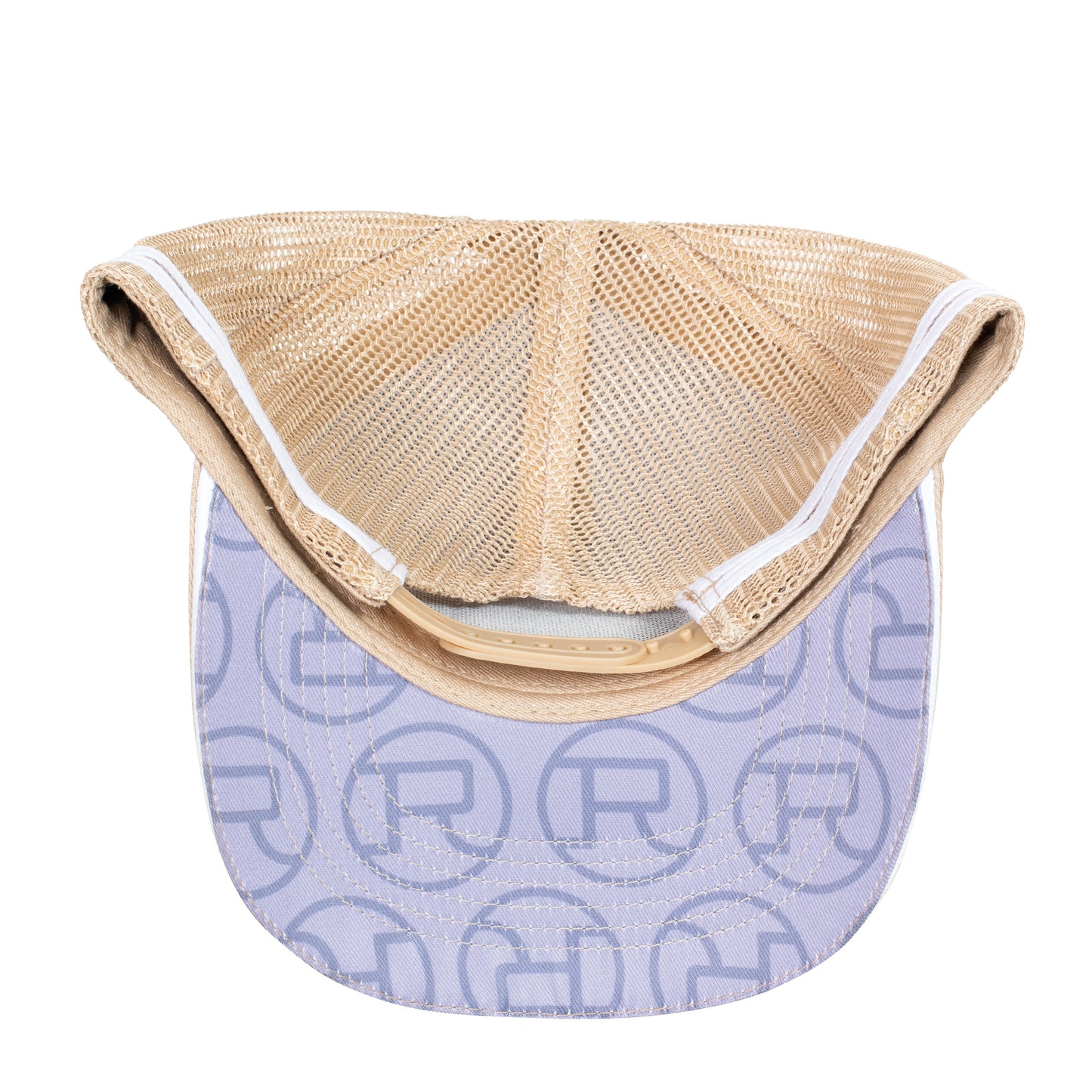 Roper Trucker Cap - Plaid Fawn/Stone