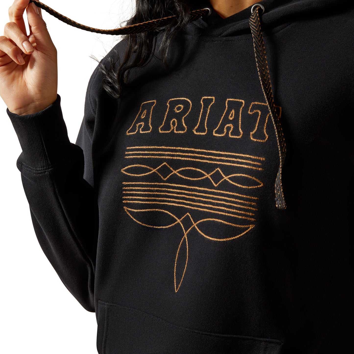 Ariat Women's Booted Logo Hoodie - Black