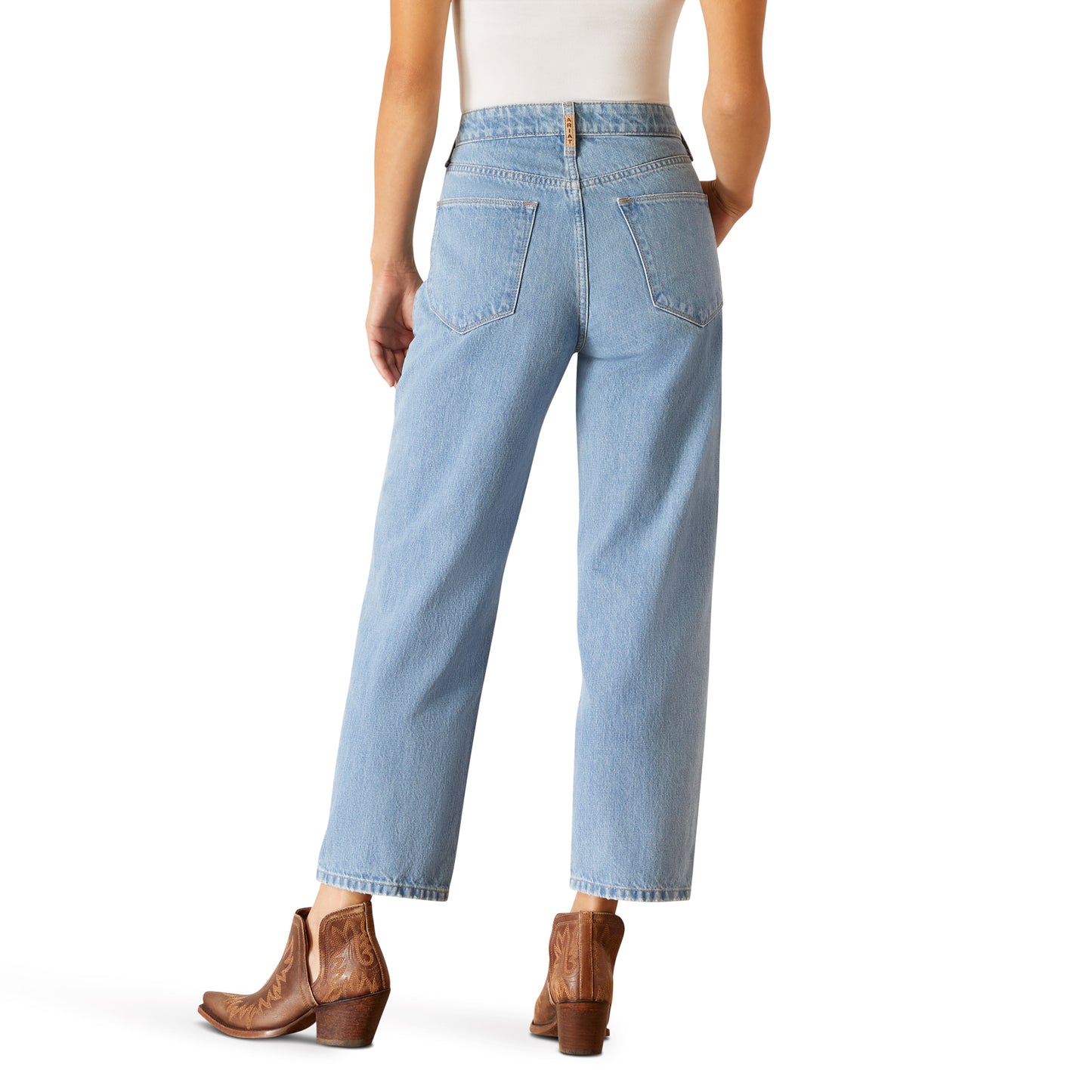 Ariat Womens Ultra High Rise Tomboy Straight Leg