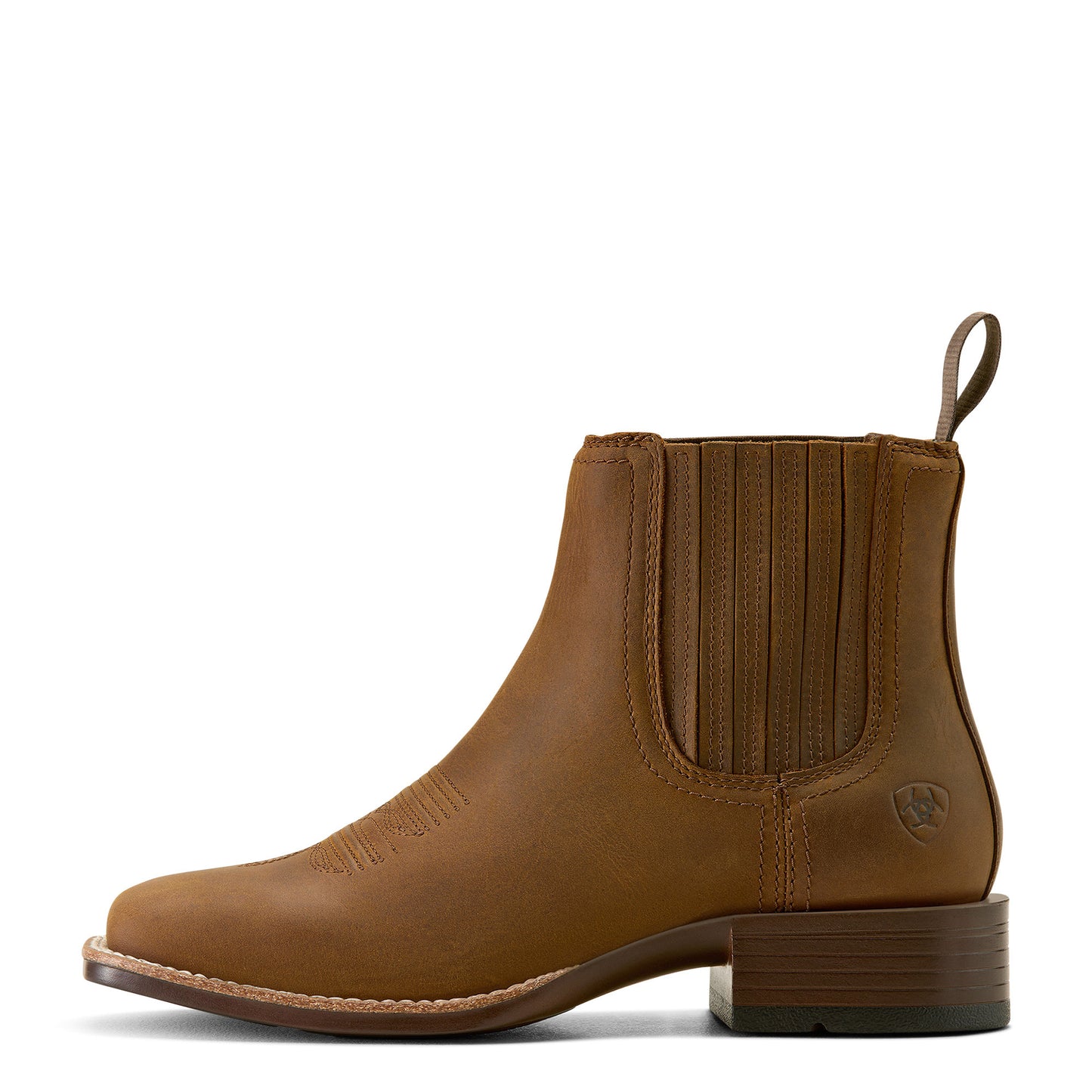 Ariat Womens Booker Chelsea Western Boot - Distressed Brown