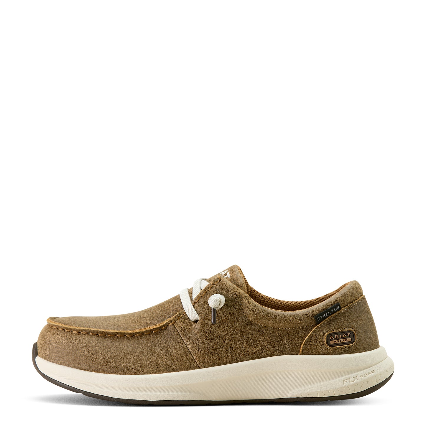 Ariat Womens Buckeye Steel Toe Work Shoe - Brown Bomber