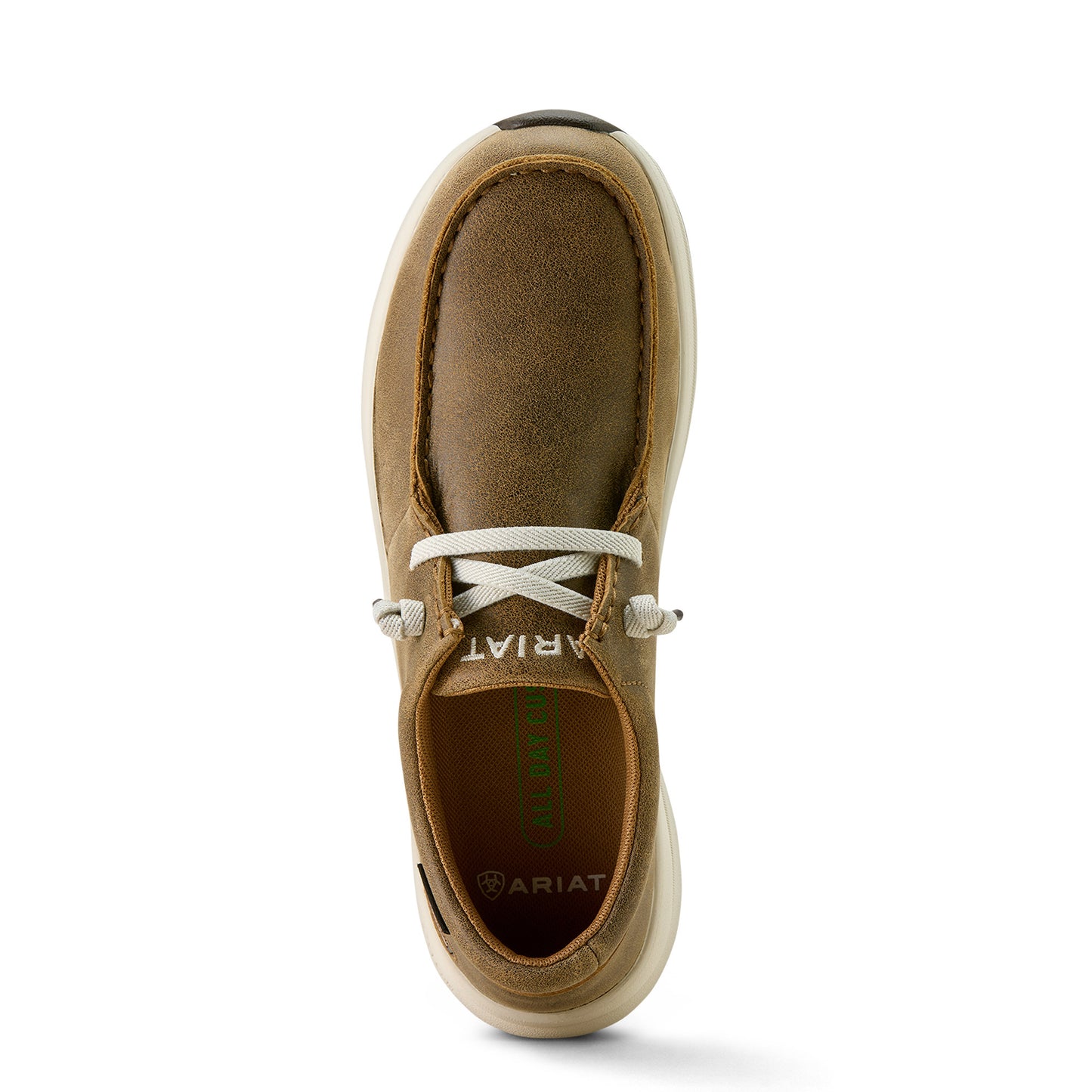 Ariat Womens Buckeye Steel Toe Work Shoe - Brown Bomber