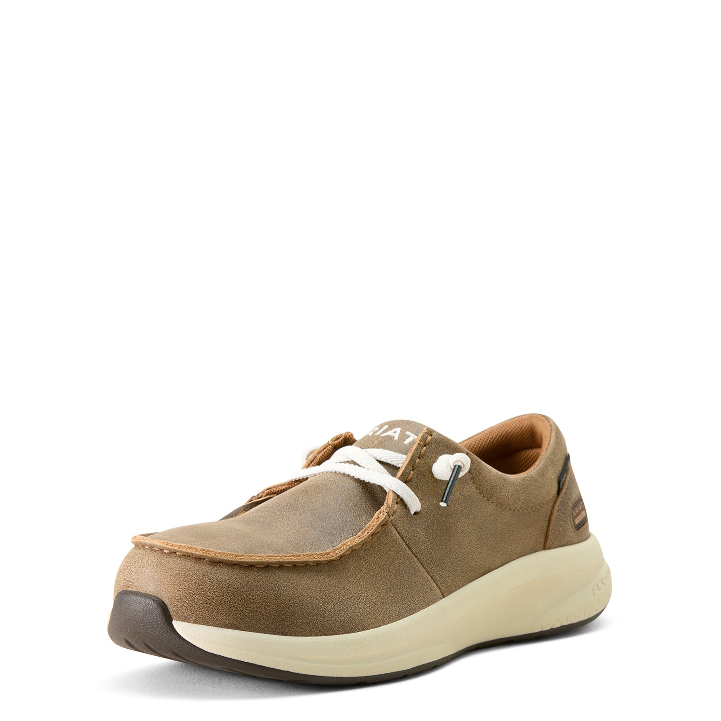 Ariat Womens Buckeye Steel Toe Work Shoe - Brown Bomber