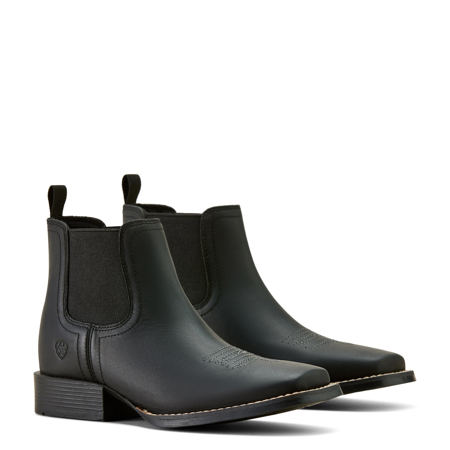 Ariat Youth Booker Chelsea Western Boot -Tricorn Black