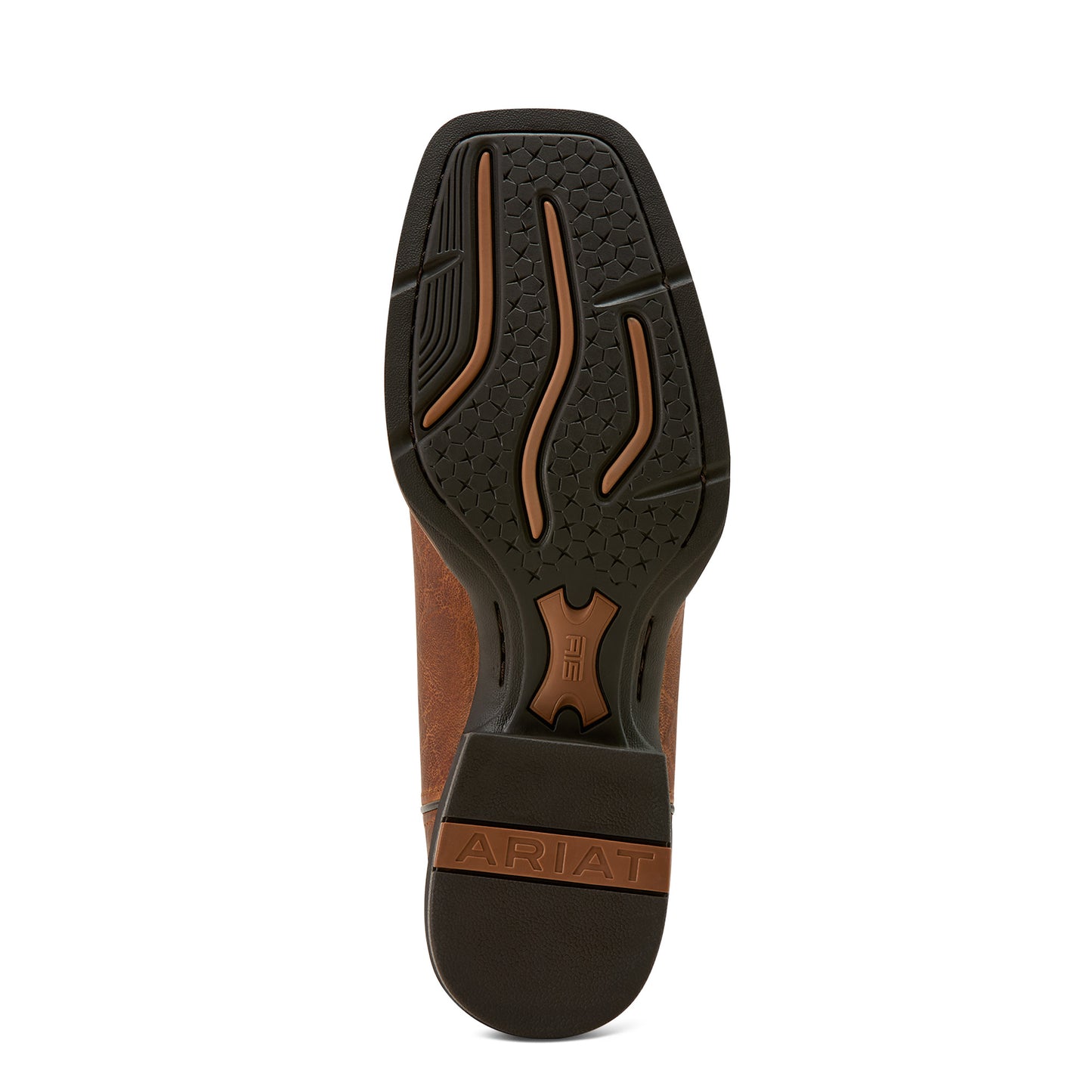 Ariat Mens Sport Rodeo Aged Tan Elephant Print / Luna Tan