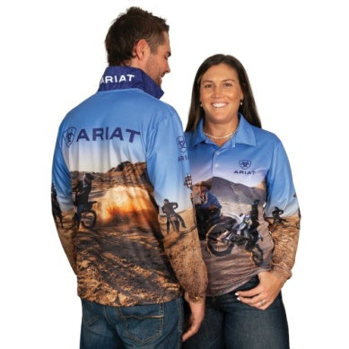 Ariat Unisex Fishing Shirt- Let's Ride