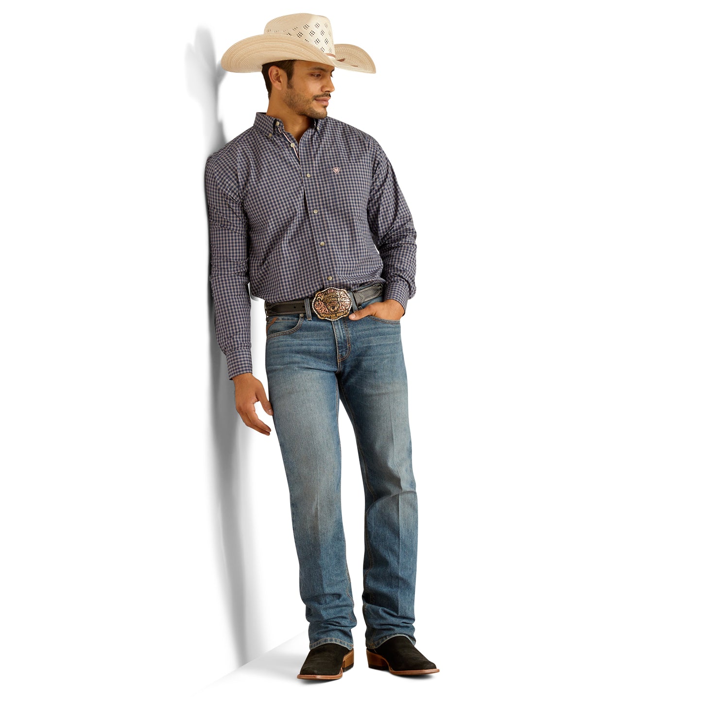 Ariat Mens M5 Performance Pro Straight Leg Ray Hamilton Jean