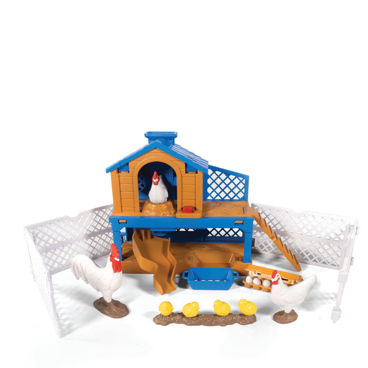 Big Country Toys 11 Piece Chicken Coop Play Set