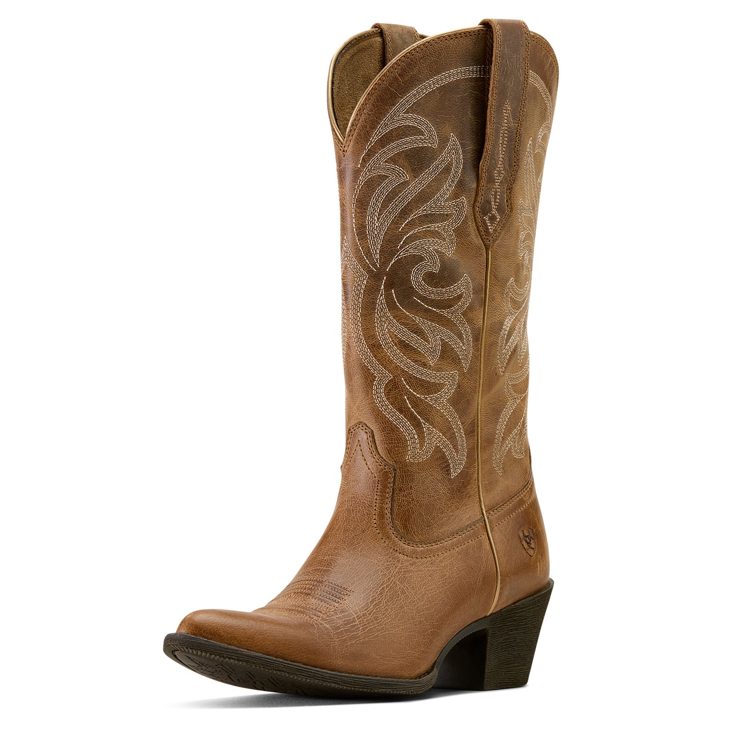 Ariat Womens Heritage J Toe Stretch fit Boot - Mesa Tan