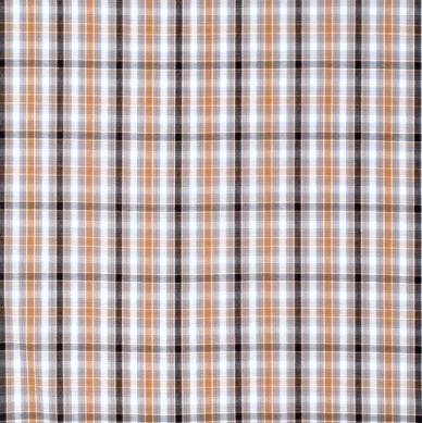 Just Country Men's Austin Full Button Workshirt - Brown/Black Check MWLS2527