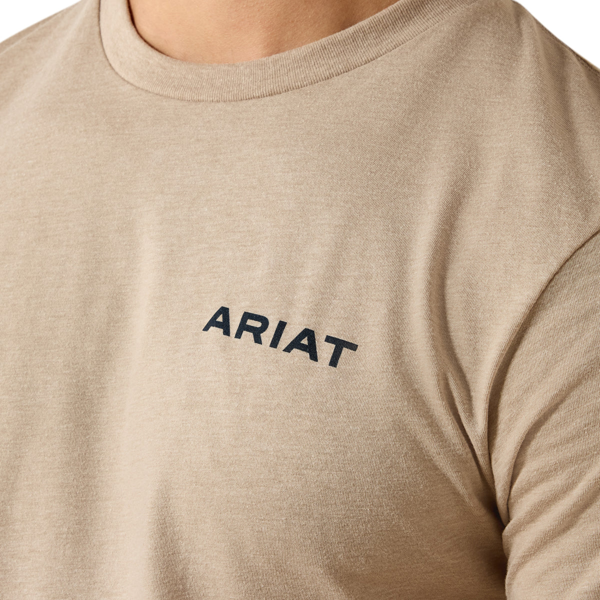 Ariat Men's Sandstone Shield T-shirt - Brindle Heather