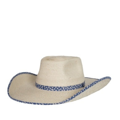 Sunbody Hats Ava Standard - Navy Dots HG45+AV+BE(NAVDO)