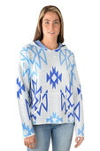 PURE WESTERN KHLOE KNITTED PULLOVER CREAM/BLUE